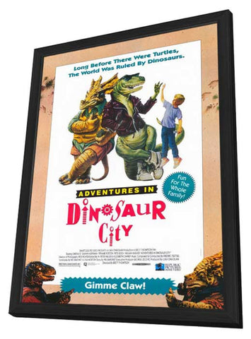 Adventures in Dinosaur City 11 x 17 Movie Poster - Style A - in Deluxe Aluminum Frame