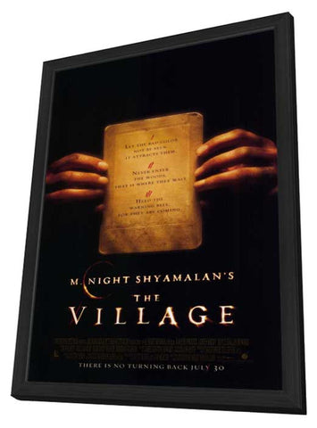 The Village 11 x 17 Movie Poster - Style A - in Deluxe Aluminum Frame