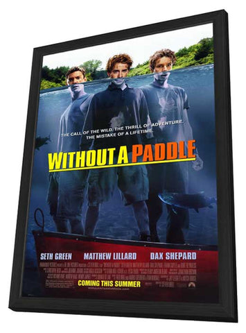 Without a Paddle 11 x 17 Movie Poster - Style A - in Deluxe Aluminum Frame