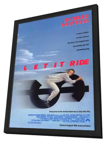 Let It Ride 11 x 17 Movie Poster - Style A - in Deluxe Aluminum Frame