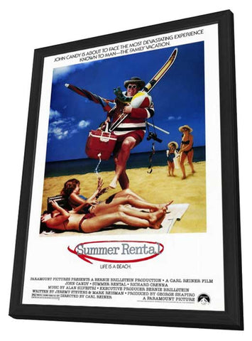 Summer Rental 11 x 17 Movie Poster - Style A - in Deluxe Aluminum Frame