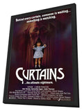 Curtains 11 x 17 Movie Poster - Style A - in Deluxe Aluminum Frame