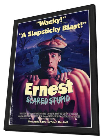 Ernest Scared Stupid 11 x 17 Movie Poster - Style A - in Deluxe Aluminum Frame