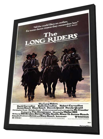 The Long Riders 11 x 17 Movie Poster - Style A - in Deluxe Aluminum Frame