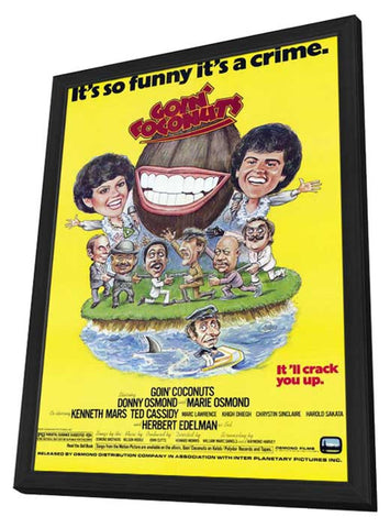 Goin' Coconuts 11 x 17 Movie Poster - Style A - in Deluxe Aluminum Frame