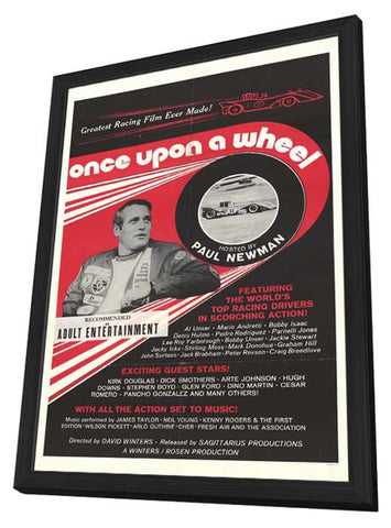Once Upon a Wheel 11 x 17 Movie Poster - Style A - in Deluxe Aluminum Frame