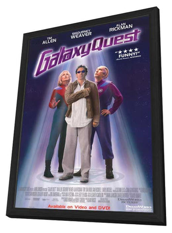 Galaxy Quest 11 x 17 Movie Poster - Style C - in Deluxe Aluminum Frame