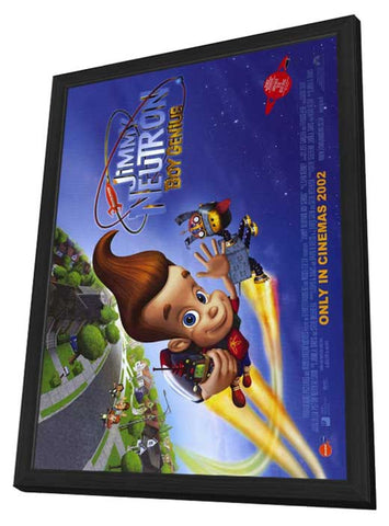 Jimmy Neutron: Boy Genius 11 x 17 Movie Poster - Style C - in Deluxe Aluminum Frame