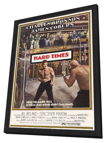 Hard Times 11 x 17 Movie Poster - Style C - in Deluxe Aluminum Frame