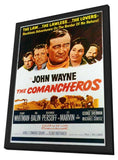 The Comancheros 11 x 17 Movie Poster - Style A - in Deluxe Aluminum Frame