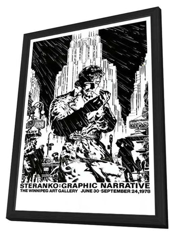 James Steranko: Comic Artist 11 x 17 Movie Poster - Style A - in Deluxe Aluminum Frame