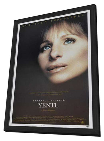 Yentl 11 x 17 Movie Poster - Style A - in Deluxe Aluminum Frame