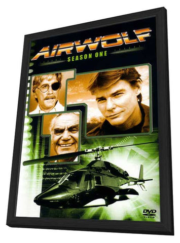 Airwolf 11 x 17 Movie Poster - Style A - in Deluxe Aluminum Frame