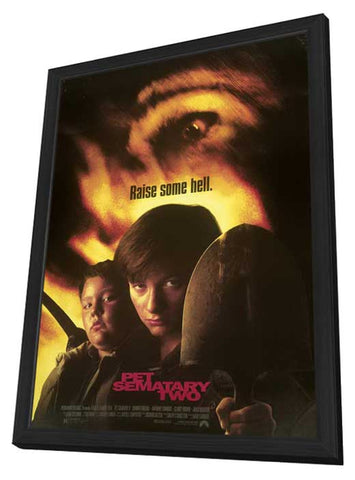 Pet Sematary 2 11 x 17 Movie Poster - Style C - in Deluxe Aluminum Frame