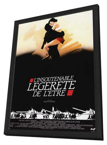 The Unbearable Lightness of Being 11 x 17 Movie Poster - French Style A - in Deluxe Aluminum Frame