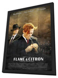 Flame and Citron 11 x 17 Movie Poster - Style B - in Deluxe Aluminum Frame