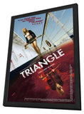 Triangle 11 x 17 Movie Poster - UK Style A - in Deluxe Wood Frame