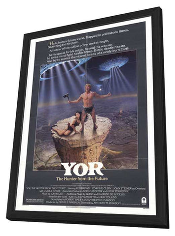 Yor the Hunter From the Future 11 x 17 Movie Poster - Style A - in Deluxe Aluminum Frame