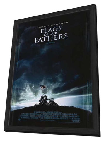 Flags of Our Fathers 11 x 17 Movie Poster - Style A - in Deluxe Aluminum Frame