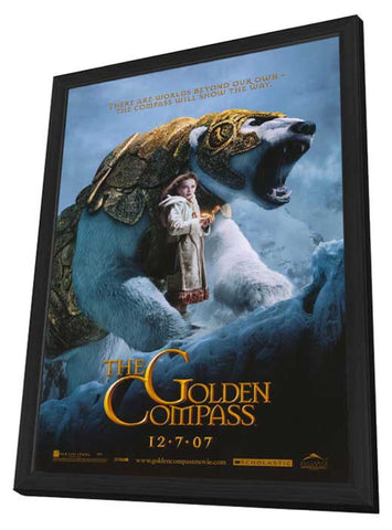 The Golden Compass 11 x 17 Movie Poster - Style A - in Deluxe Aluminum Frame