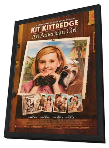 Kit Kittredge: An American Girl 11 x 17 Movie Poster - Style B - in Deluxe Aluminum Frame