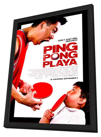 Ping Pong Playa 11 x 17 Movie Poster - Style A - in Deluxe Aluminum Frame