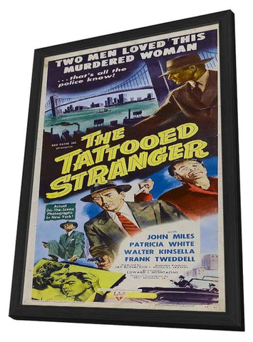 Tattooed Stranger 11 x 17 Movie Poster - Style A - in Deluxe Aluminum Frame