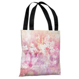Roaming in the Field - Pink Tote Bag by