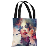 She's All That - Multi 18" Polyester Tote Bag by OBC 18 X 18