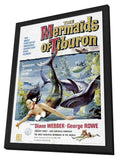 Mermaids of Tiburon 11 x 17 Movie Poster - Style A - in Deluxe Aluminum Frame