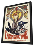 The Nude Vampire 11 x 17 Movie Poster - French Style A - in Deluxe Wood Frame