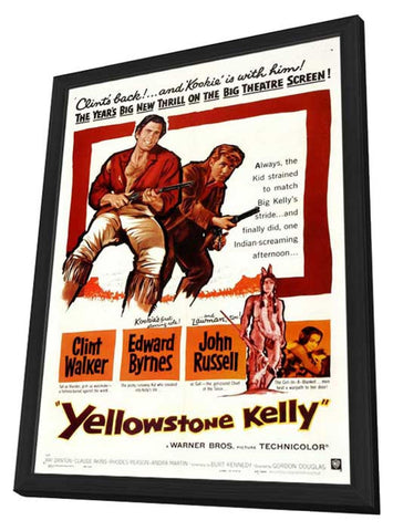Yellowstone Kelly 11 x 17 Movie Poster - Style A - in Deluxe Aluminum Frame