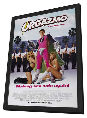 Orgazmo 11 x 17 Movie Poster - Style B - in Deluxe Aluminum Frame