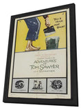 The Adventures of Tom Sawyer 11 x 17 Movie Poster - Style C - in Deluxe Aluminum Frame