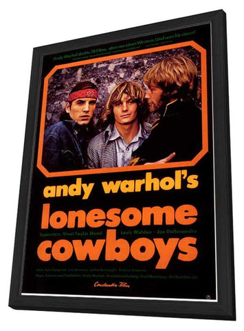 Lonesome Cowboys 11 x 17 Movie Poster - Style A - in Deluxe Aluminum Frame