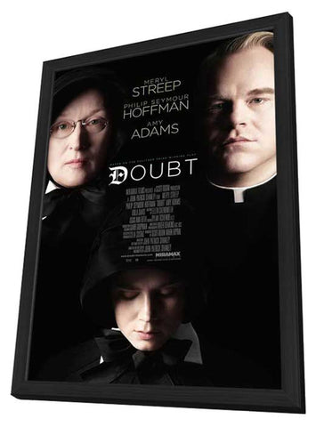 Doubt 11 x 17 Movie Poster - Style B - in Deluxe Aluminum Frame