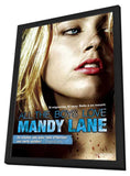 All the Boys Love Mandy Lane 11 x 17 Movie Poster - French Style A - in Deluxe Aluminum Frame