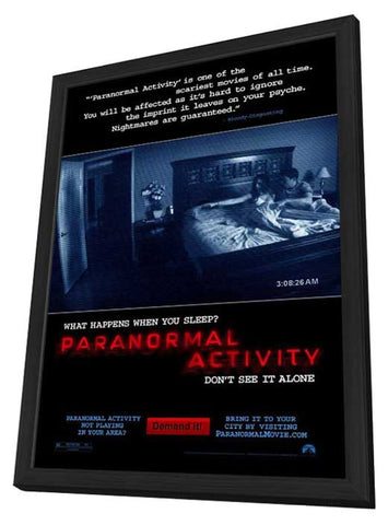 Paranormal Activity 11 x 17 Movie Poster - Style A - in Deluxe Aluminum Frame