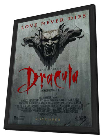 Dracula 11 x 17 Movie Poster - Style D - in Deluxe Aluminum Frame