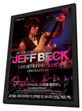 Jeff Beck at Ronnie Scott's 11 x 17 Movie Poster - Hong Kong Style A - in Deluxe Wood Frame