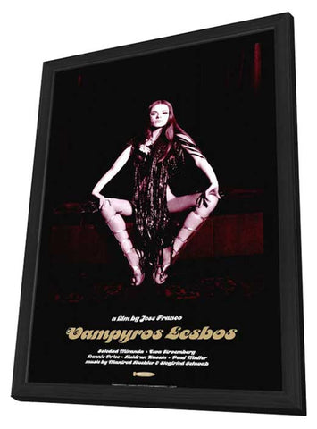 Vampyros Lesbos 11 x 17 Movie Poster - Style A - in Deluxe Aluminum Frame