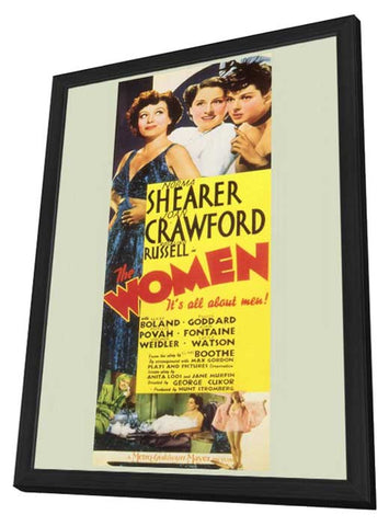 The Women 11 x 17 Movie Poster - Style B - in Deluxe Aluminum Frame