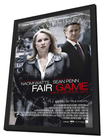 Fair Game 11 x 17 Movie Poster - Style B - in Deluxe Aluminum Frame