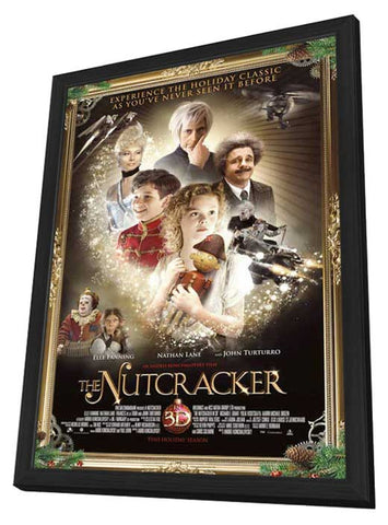 The Nutcracker in 3D 11 x 17 Movie Poster - Style A - in Deluxe Aluminum Frame