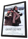 Grumpy Old Men 27 x 40 Movie Poster - Style A - in Deluxe Wood Frame