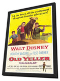 Old Yeller 27 x 40 Movie Poster - Style A - in Deluxe Wood Frame