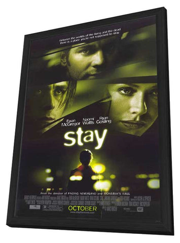 Stay 27 x 40 Movie Poster - Style A - in Deluxe Wood Frame