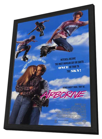 Airborne 11 x 17 Movie Poster - Style A - in Deluxe Aluminum Frame