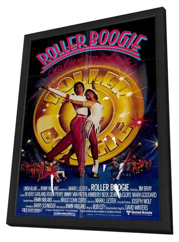 Roller Boogie 11 x 17 Movie Poster - Style A - in Deluxe Aluminum Frame