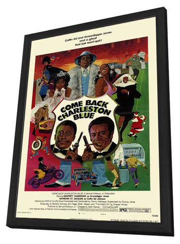 Come Back Charleston Blue 11 x 17 Movie Poster - Style A - in Deluxe Aluminum Frame